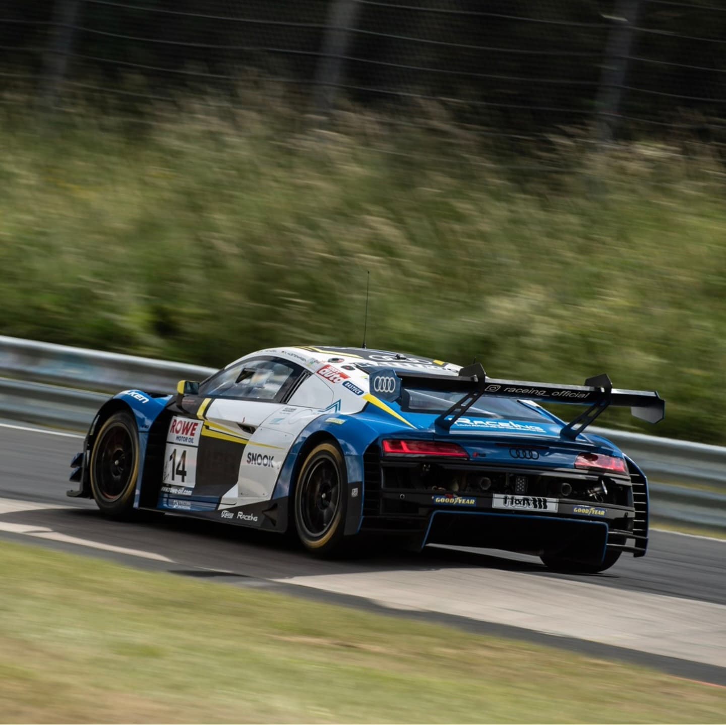 Audi R8 EVO II GT3 on the Nordschleife
